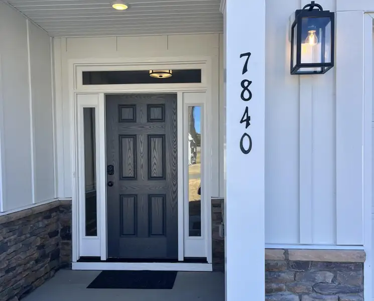 Exterior details and patio area of a home in Grove Park, Clemmons (Image 3).