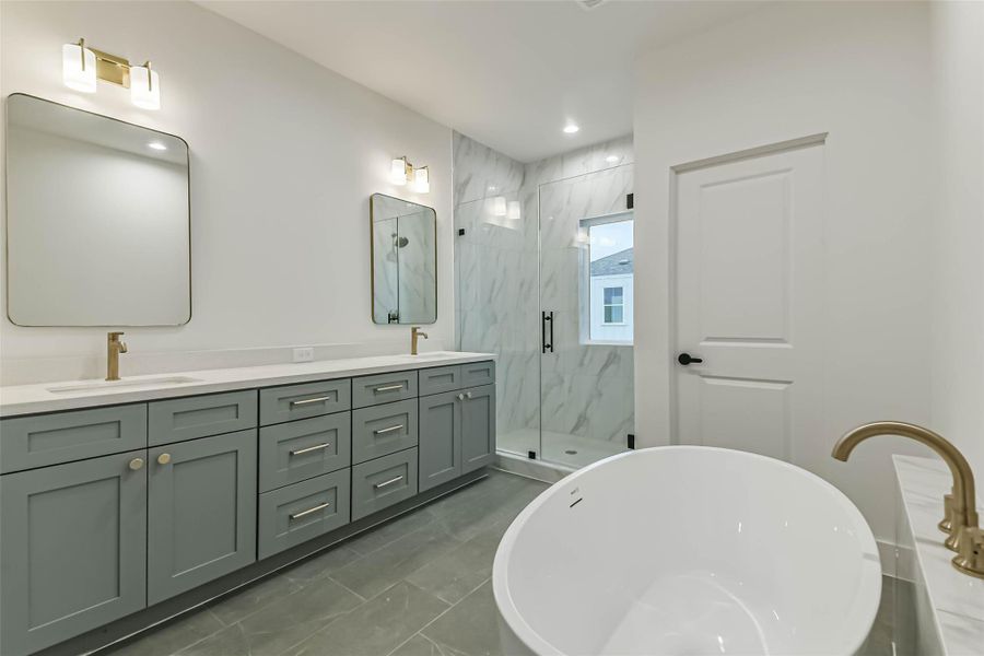 Furnished interior view inside a new home in , Houston (Image 5).