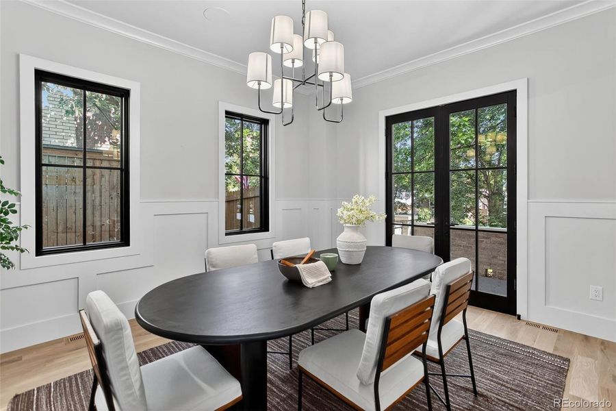 Furnished interior view inside a new home in , Denver (Image 8).