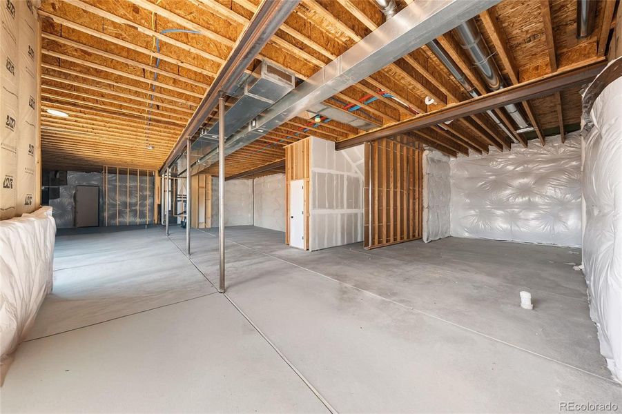 In-progress construction of a new home in , Parker, CO (Image 38).