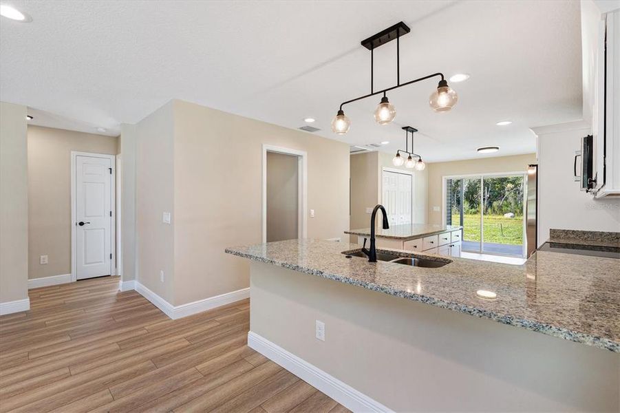 Furnished interior view inside a new home in , Bushnell (Image 9).