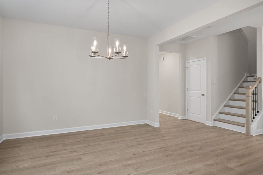 Representative unfurnished interior of a home built from the The Beech by Davidson Homes LLC in Springvale South, Fuquay Varina (Image 23). Representative unfurnished interior of a home built from the The Beech by Davidson Homes LLC in Springvale South, Fuquay Varina (Image 23).