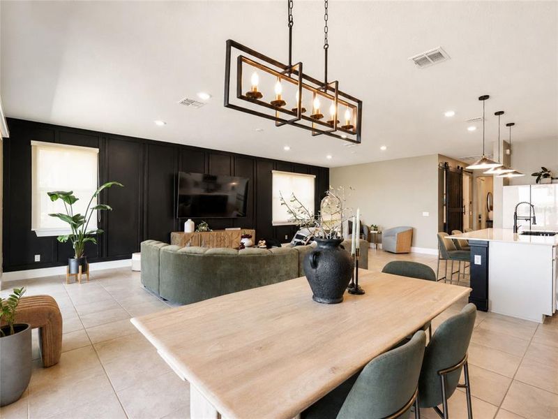Furnished interior view inside a new home in , St. Cloud (Image 6).