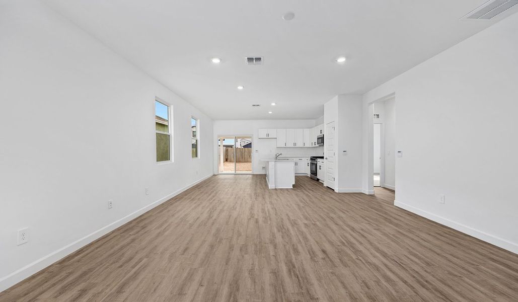Representative unfurnished interior of a home built from the C30K - Kleindale by D.R. Horton in Hanson Ridge, Vail (Image 13).