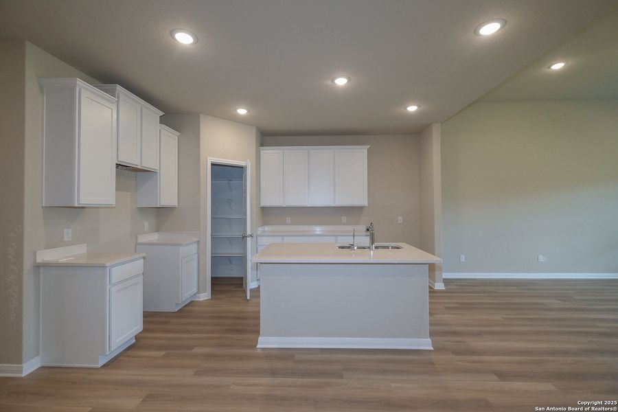 Furnished interior view inside a new home in Hunters Ranch, San Antonio (Image 13).