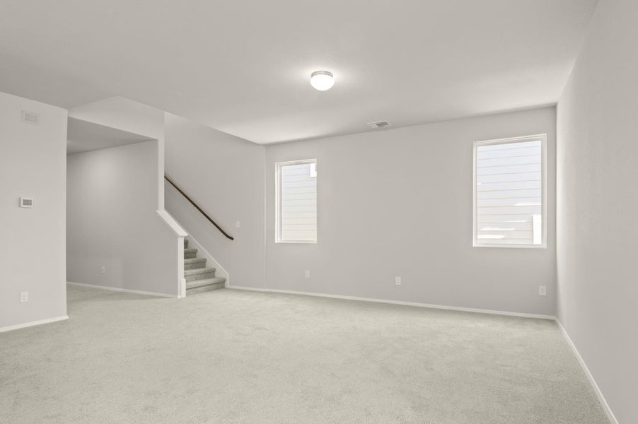 Spacious, unfurnished interior of a new home in Edgebrooke, Pflugerville (Image 31). Spacious, unfurnished interior of a new home in Edgebrooke, Pflugerville (Image 31).