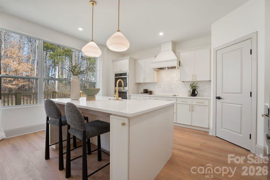 Furnished interior view inside a new home in , Mint Hill (Image 32).