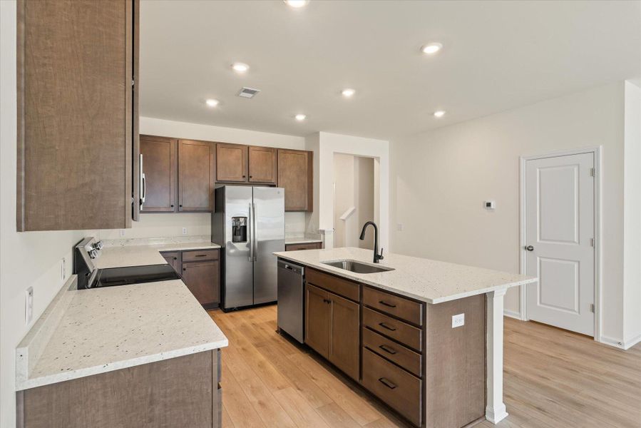 Furnished interior view inside a new home in The Landings at Montague, Goose Creek (Image 17).