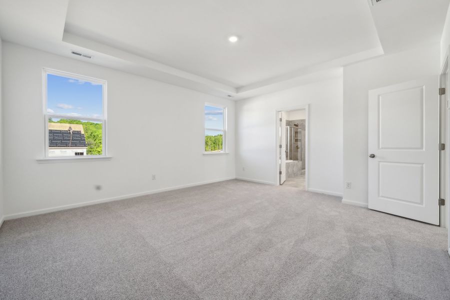 Representative unfurnished interior of a home built from the Madison Premier by Taylor Morrison in Stafford at Langtree, Mooresville (Image 20).