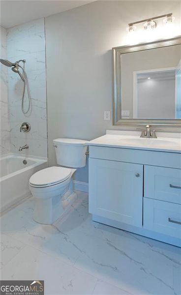 Furnished interior view inside a new home in , Atlanta (Image 17).