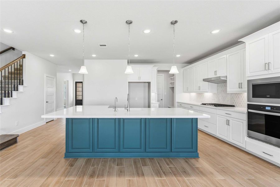 Furnished interior view inside a new home in Valencia, Manvel (Image 5). Furnished interior view inside a new home in Valencia, Manvel (Image 5).