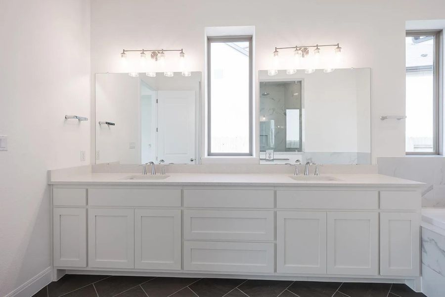 Furnished interior view inside a new home in Caliterra - 70', Dripping Springs (Image 4). Furnished interior view inside a new home in Caliterra - 70', Dripping Springs (Image 4).