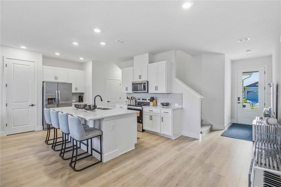 Furnished interior view inside a new home in , Parrish (Image 14).