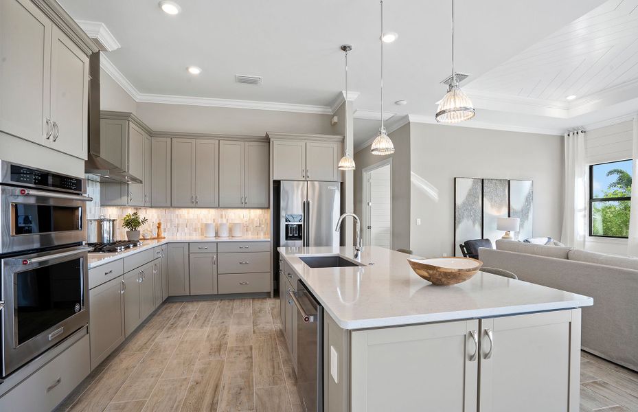 Furnished interior view inside a new home in Hendrix Reserve, Lake Worth (Image 14).