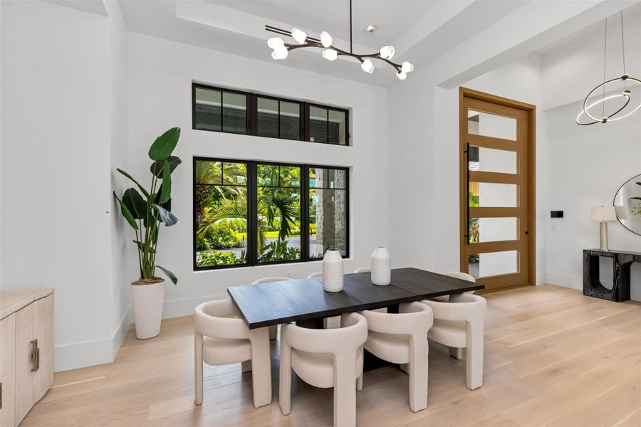 Furnished interior view inside a new home in , Southwest Ranches (Image 10).