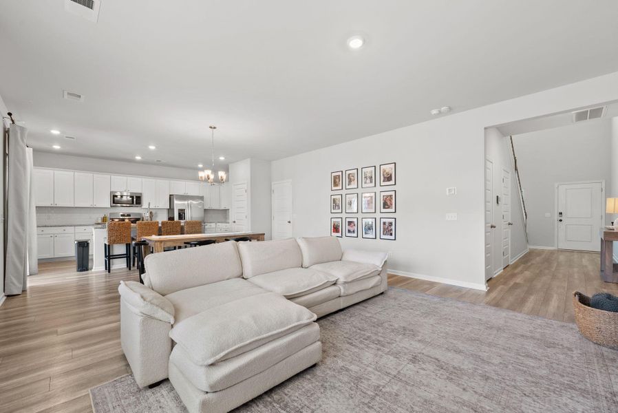 Furnished interior view inside a new home in Cypress Preserve, Moncks Corner (Image 11).