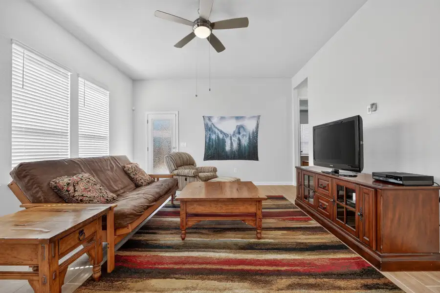 Furnished interior view inside a new home in Cascades at Onion Creek, Austin (Image 34).