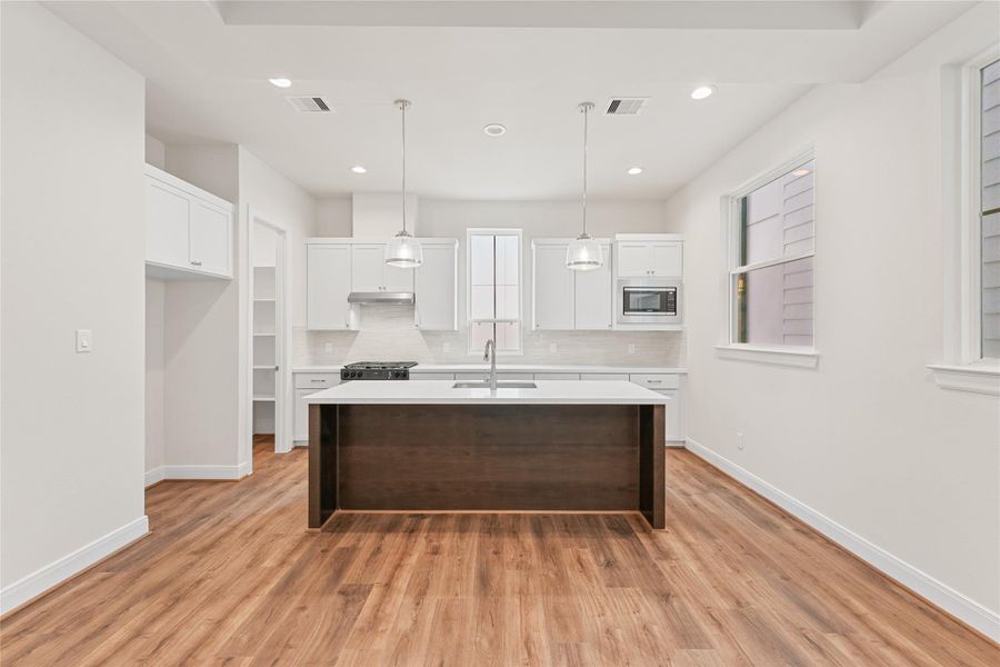 Kitchen open to Dining/Living - 2nd Floor