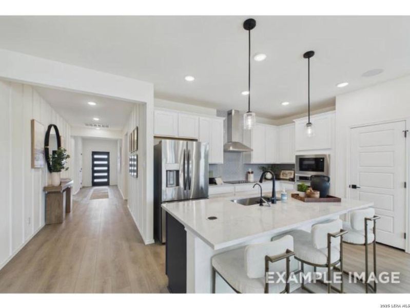 Furnished interior view inside a new home in Rayburn Valley, San Antonio (Image 31). Furnished interior view inside a new home in Rayburn Valley, San Antonio (Image 31).