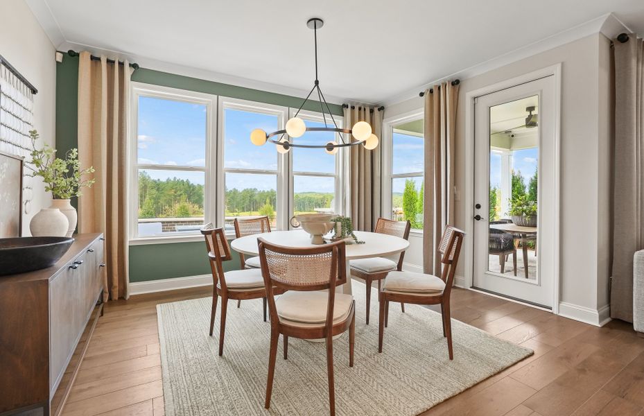 Representative furnished interior of a home built from the Renown by Del Webb in Del Webb Carolina Ridge, Midland (Image 18).