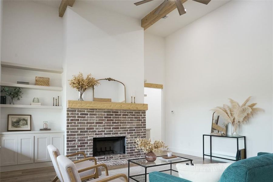 Furnished interior view inside a new home in , Weatherford (Image 16). Furnished interior view inside a new home in , Weatherford (Image 16).