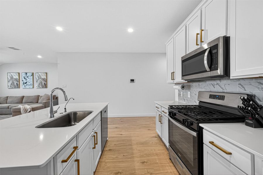 Furnished interior view inside a new home in , Katy (Image 27). Furnished interior view inside a new home in , Katy (Image 27).