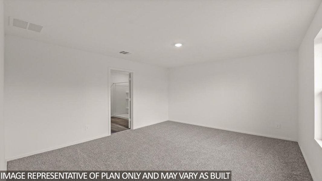 Spacious, unfurnished interior of a new home in The Canopies, Splendora (Image 10).
