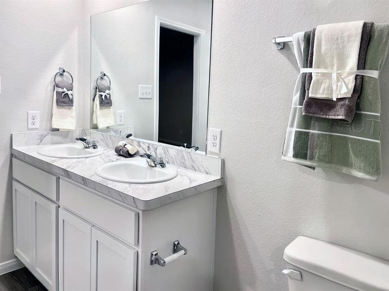 Furnished interior view inside a new home in Villages of Mayfield, Cleburne (Image 15).