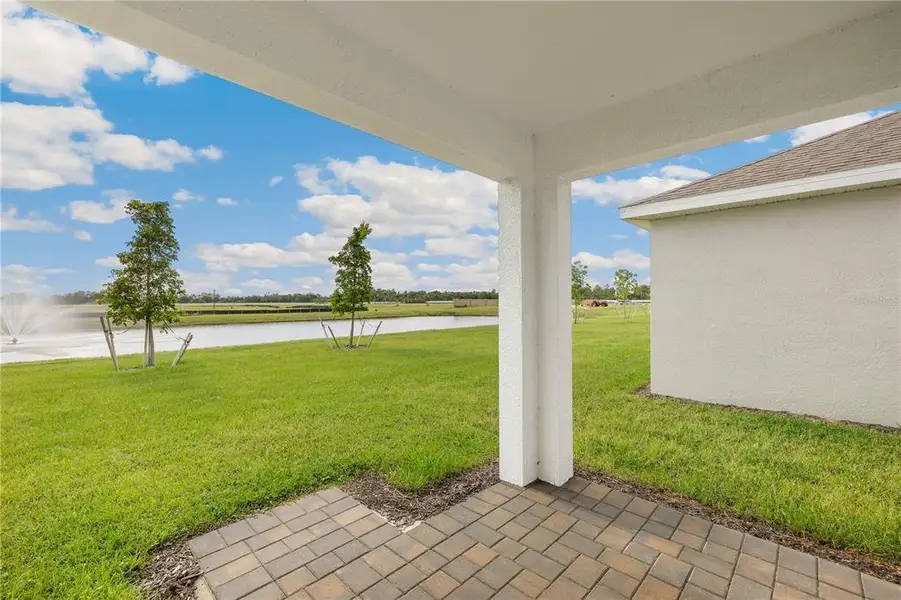 Exterior details and patio area of a home in Seagrass, Punta Gorda (Image 3).