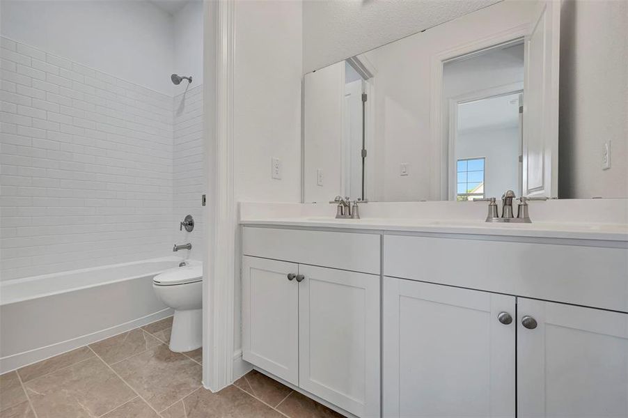 Furnished interior view inside a new home in Wellington, Haslet (Image 6).