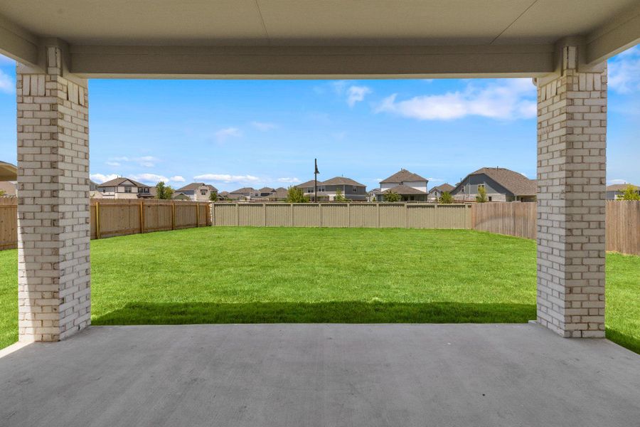 Rear Covered Patio Rear Covered Patio