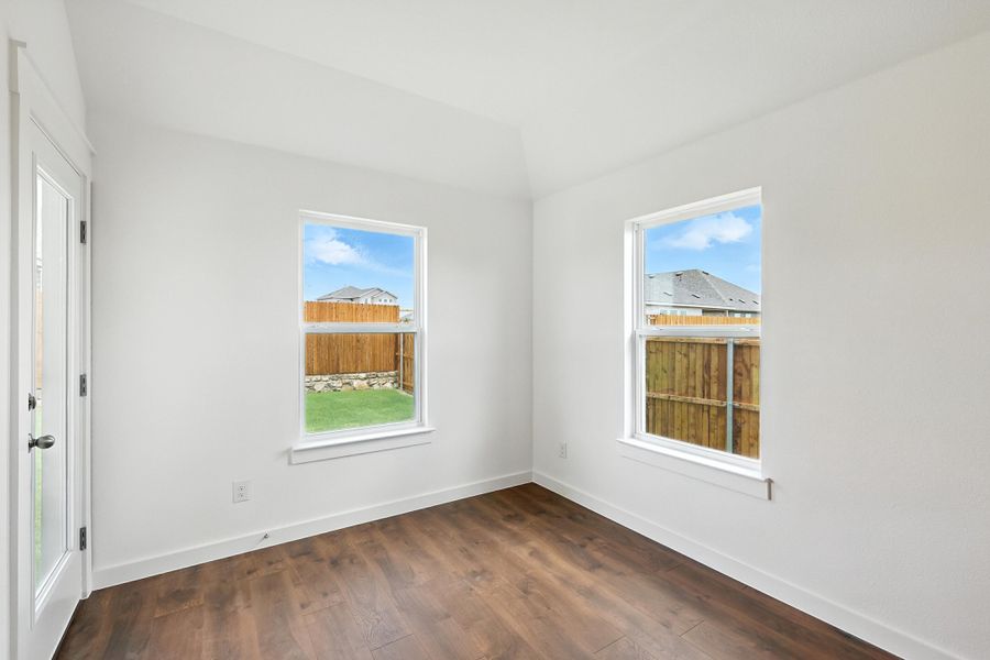 Representative unfurnished interior of a home built from the Landmark Series - Blanton by Brightland Homes in Still Water Lake Estates, Godley (Image 21). Representative unfurnished interior of a home built from the Landmark Series - Blanton by Brightland Homes in Still Water Lake Estates, Godley (Image 21).