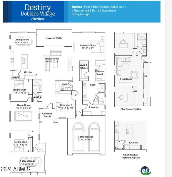 Aurora Floor plan