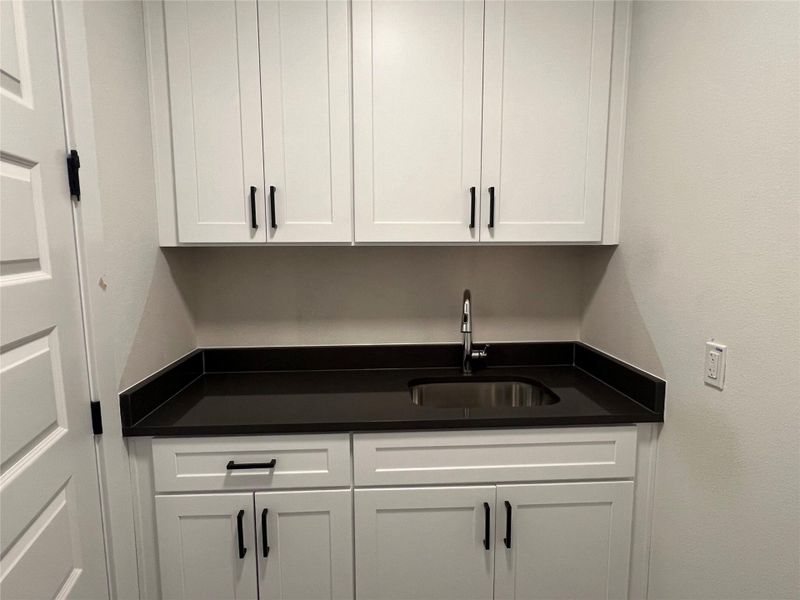 Furnished interior view inside a new home in The Grove, Austin (Image 5).