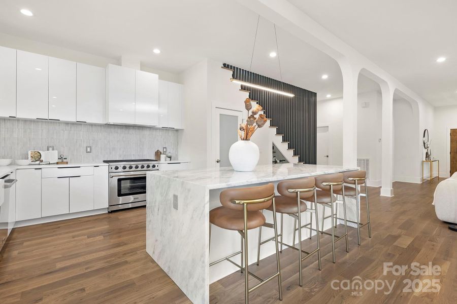 Furnished interior view inside a new home in , Charlotte (Image 19).