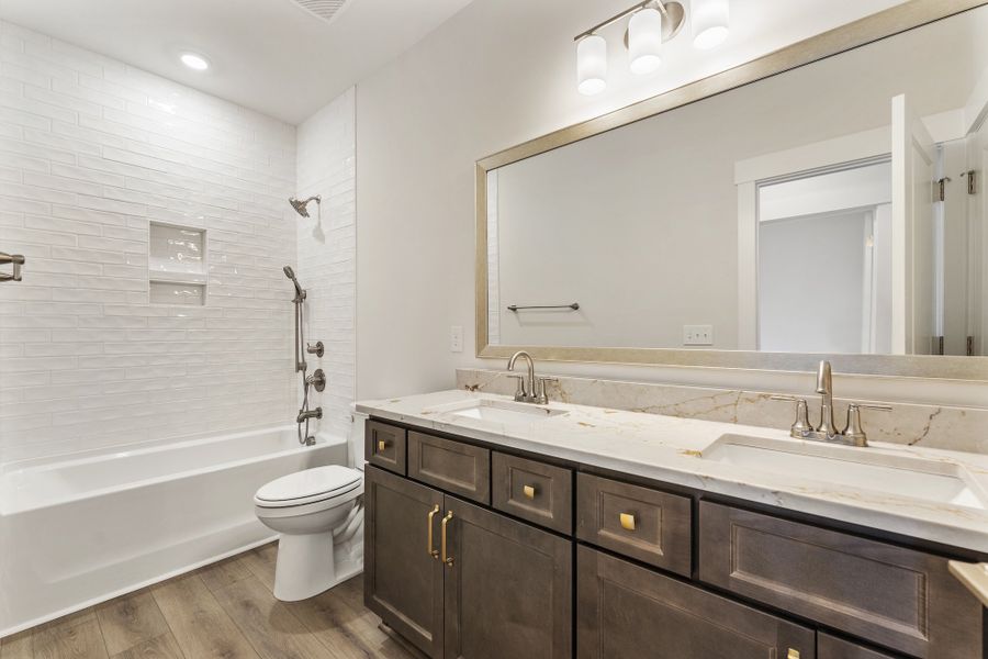 Furnished interior view inside a new home in Suter Estates, Easley (Image 17).