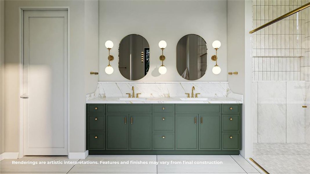 Furnished interior view inside a new home in , Winter Park (Image 12). Furnished interior view inside a new home in , Winter Park (Image 12).