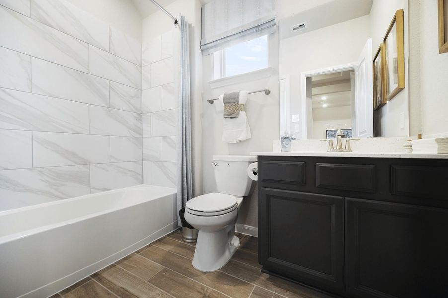 Furnished interior view inside a new home in Arabella on the Prairie, Richmond (Image 5).