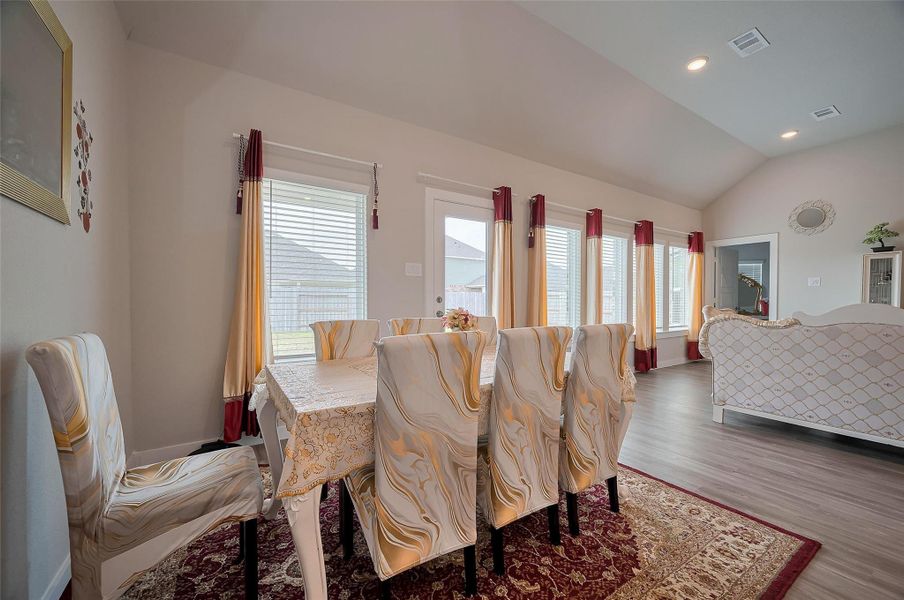 Furnished interior view inside a new home in Marvida, Cypress (Image 16).