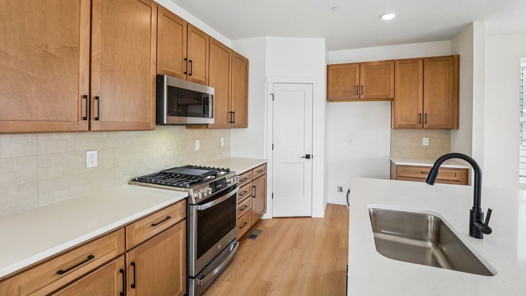 Furnished interior view inside a new home in Westerly, Erie (Image 13).