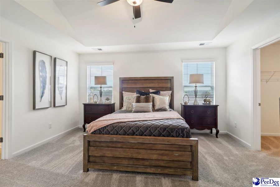 Furnished interior view inside a new home in Southern Columns, Florence (Image 12).