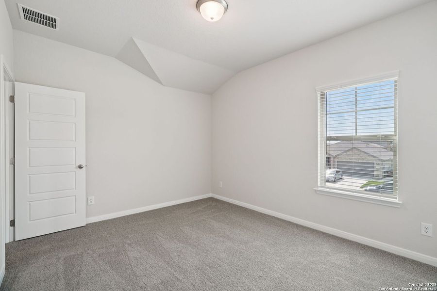 Spacious, unfurnished interior of a new home in Legendary Trails - Classic Series, Cibolo (Image 39). Spacious, unfurnished interior of a new home in Legendary Trails - Classic Series, Cibolo (Image 39).