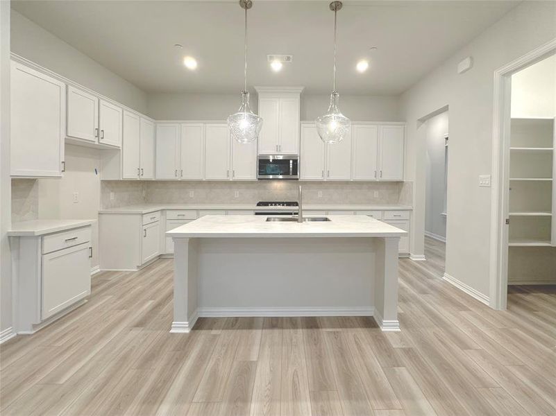 Furnished interior view inside a new home in , Frisco (Image 4). Furnished interior view inside a new home in , Frisco (Image 4).