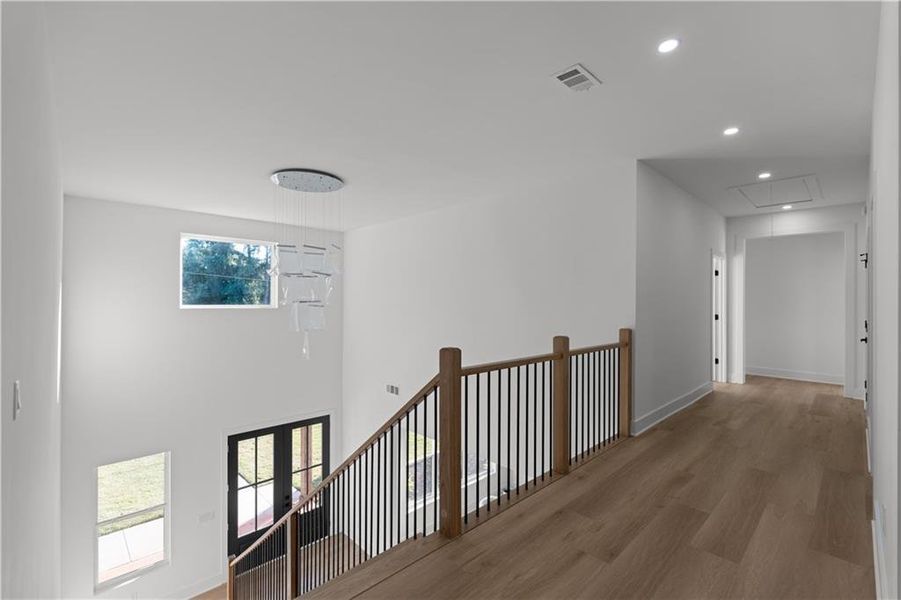 Spacious, unfurnished interior of a new home in , Atlanta (Image 81).