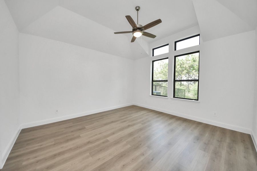 Spacious, unfurnished interior of a new home in Bridgeland, Cypress (Image 22).