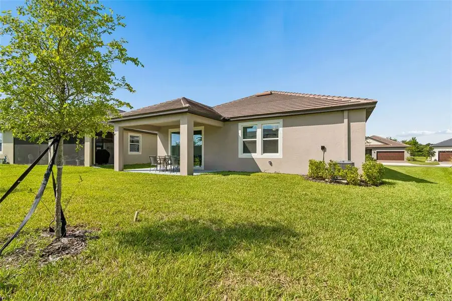 Exterior details and patio area of a home in Mirada Active Adult, San Antonio (Image 4).