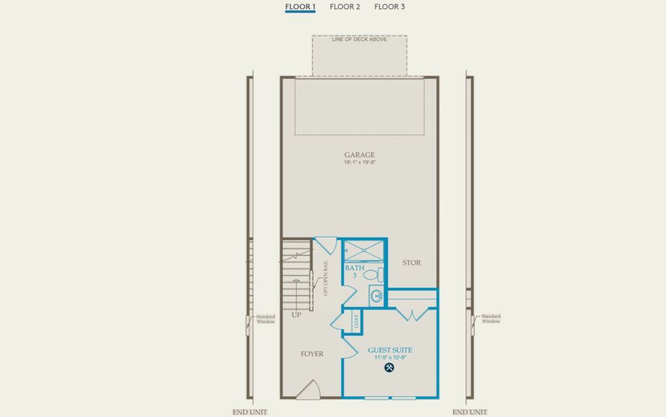 2D floor plan layout for the Broxton by Pulte Homes in Barclay Townes at The Pointe, Wilmington, NC (Image 5). 2D floor plan layout for the Broxton by Pulte Homes in Barclay Townes at The Pointe, Wilmington, NC (Image 5).