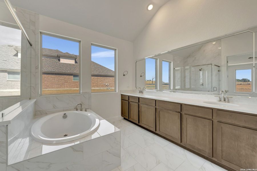 Furnished interior view inside a new home in Preserve at Annabelle Ranch, San Antonio (Image 11). Furnished interior view inside a new home in Preserve at Annabelle Ranch, San Antonio (Image 11).