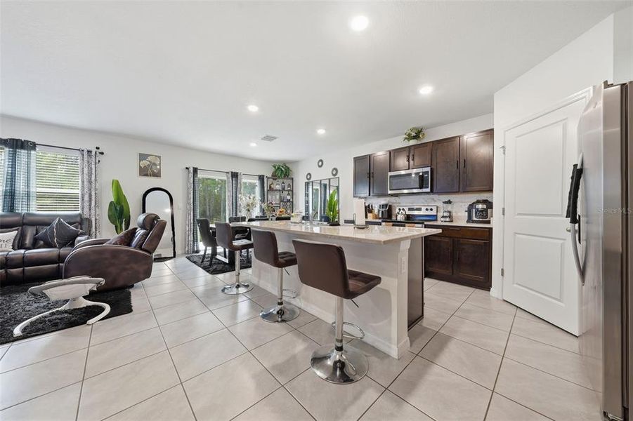 Furnished interior view inside a new home in Lake Diamond, Ocala (Image 35).