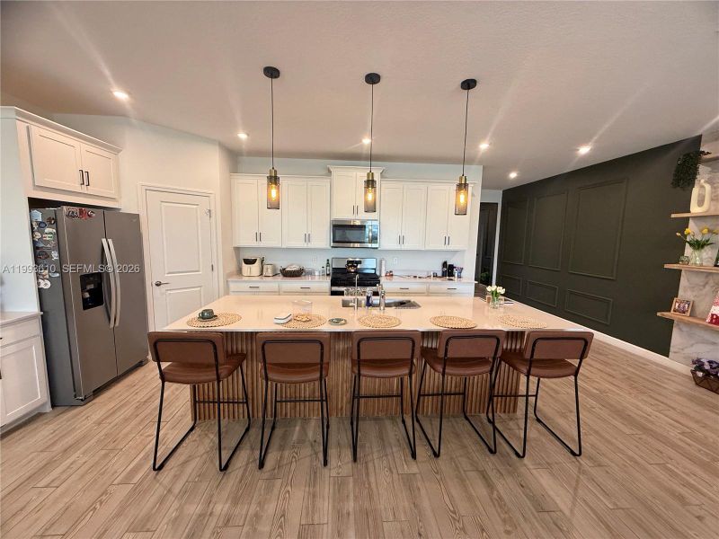 Furnished interior view inside a new home in Tradition, Port St. Lucie (Image 36).